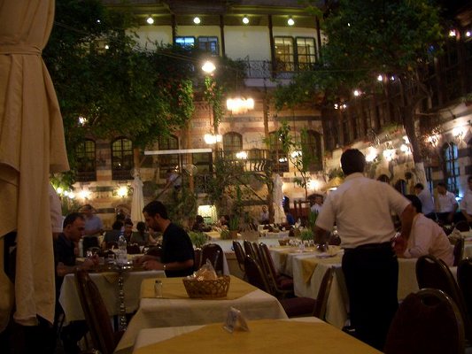 ダマスカスのレストラン